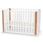 Bērnu gultiņa Kinderkraft Koya 60x90 cm ar matraci 4in1 , balta cena un informācija | Zīdaiņu gultas | 220.lv