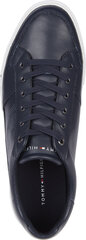 Ikdienas apavi Tommy Hilfiger Core Corporate Leather Sneaker цена и информация | Мужские ботинки | 220.lv