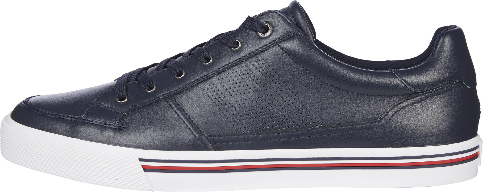 Ikdienas apavi Tommy Hilfiger Core Corporate Leather Sneaker cena un informācija | Vīriešu kurpes, zābaki | 220.lv