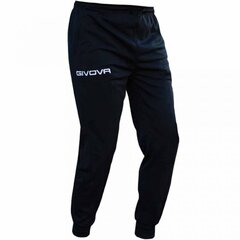 Мужские спортивные штаны Givova one football pants P019 0010, черные цена и информация | Мужская спортивная одежда | 220.lv