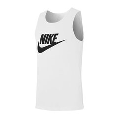 Vīriešu T-krekls Nike NSW Icon Futura Tank M AR4991-101, balts цена и информация | Мужская спортивная одежда | 220.lv