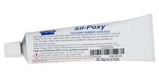 Клей для силикона Sil Poxy, 90 г цена и информация | Принадлежности для рисования, лепки | 220.lv