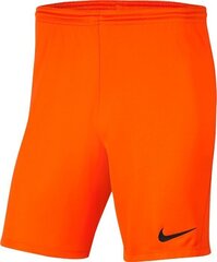 Šorti zēniem Nike JR Park III Knit shorty 819, oranži цена и информация | Zēnu šorti | 220.lv