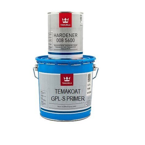 Gruntējums - Tikkurila Temacoat GPL-S, 3L, balts komplekts cena un informācija | Krāsas | 220.lv