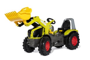 Bērnu traktors ar kausu, Rolly Toys rollyX-Trac Premium Claas cena un informācija | Rotaļlietas zēniem | 220.lv