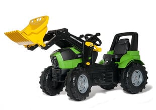 Трактор педальный с ковшом Rolly Toys rollyFarmtrac Deutz Agrotron 7250 TTV цена и информация | Конструктор автомобилей игрушки для мальчиков | 220.lv