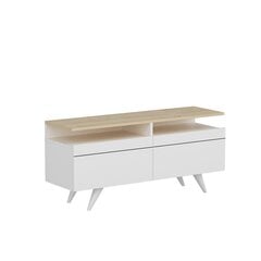 TV galdiņš Kalune Design 382 120 cm, balts cena un informācija | TV galdiņi | 220.lv