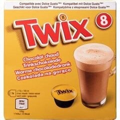 Šokolādes kapsulas Twix 8x17g цена и информация | Кофе, какао | 220.lv