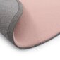 vidaXL paklājs, 160 cm, mākslīga truša āda, veci rozā cena un informācija | Paklāji | 220.lv
