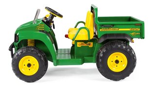 Divvietīgs bērnu elektriskais traktors Peg Perego John Deere Gator HPX 12V, zaļš цена и информация | Электромобили для детей | 220.lv