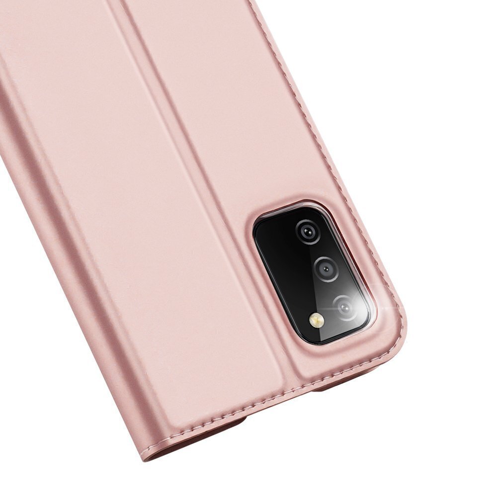 Telefona maciņš Dux Ducis Skin Pro, piemērots Samsung Galaxy A02s EU, rozā cena un informācija | Telefonu vāciņi, maciņi | 220.lv