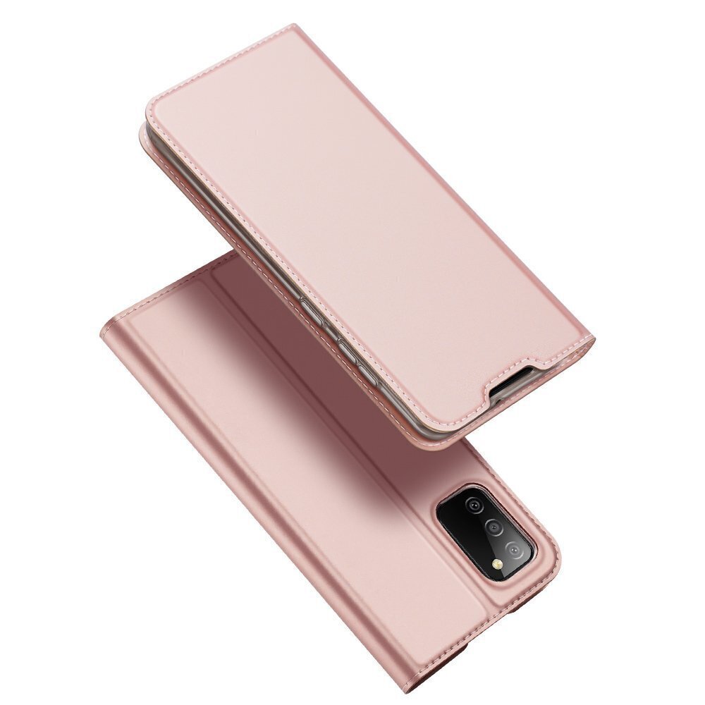 Telefona maciņš Dux Ducis Skin Pro, piemērots Samsung Galaxy A02s EU, rozā cena un informācija | Telefonu vāciņi, maciņi | 220.lv