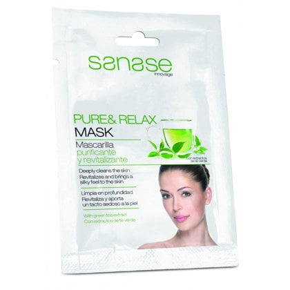 POSTQUAM SANASE PURE RELAX MASK 10ML - Attīroša un relaksējoša sejas maska цена и информация | Sejas maskas, acu maskas | 220.lv