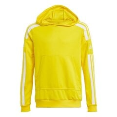Джемпер детский Adidas Squadra 21 Hoody Youth Jr, GP6431, желтый цена и информация | Свитеры, жилетки, пиджаки для мальчиков | 220.lv