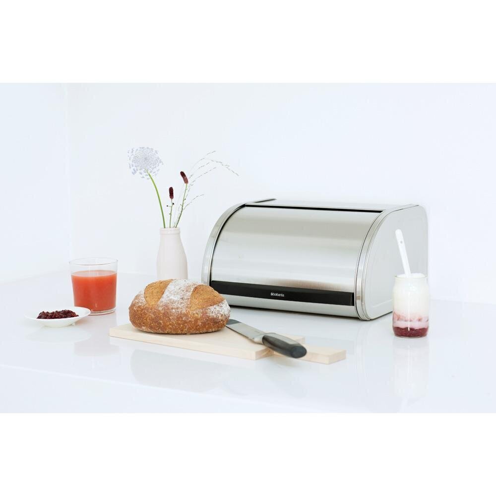 Brabantia maizes kaste ar bīdāmu vāku cena un informācija | Virtuves piederumi | 220.lv