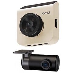 70mai auto DVR A400 + aizmugurējā videokamera RC09, Balta цена и информация | Видеорегистраторы | 220.lv