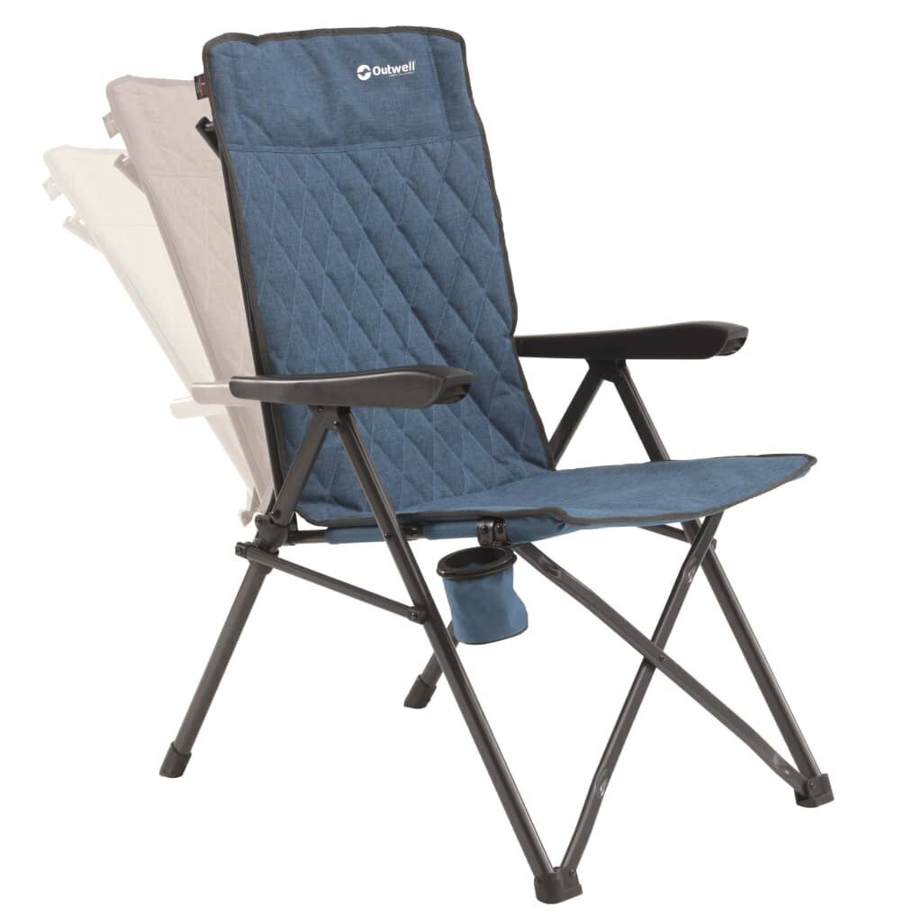 Tūrisma krēsls Outwell Lomond, zils cena un informācija |  Tūrisma mēbeles | 220.lv