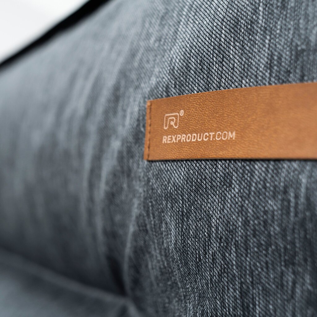 Spilvens paletes sēdeklim Rexproduct Bergamo, pelēks cena un informācija | Krēslu paliktņi | 220.lv