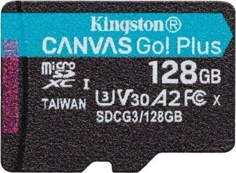 Kingston SDCG3/128GB цена и информация | Atmiņas kartes mobilajiem telefoniem | 220.lv