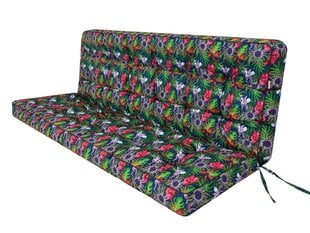 Spilvens šūpolēm Hobbygarden Pola 150 cm, zaļš cena un informācija | Krēslu paliktņi | 220.lv