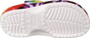 Crocs gumijas iešļūcenes bērniem Classic Tie-Dye Graphic K Clog 205451-90H cena un informācija | Gumijas klogi bērniem | 220.lv