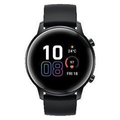 Honor Magic Watch 2, 42mm, Silicone Band Black cena un informācija | Viedpulksteņi (smartwatch) | 220.lv