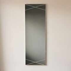Зеркало Kalune Design 2195, серебристое цена и информация | Зеркала | 220.lv