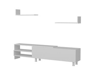 Dzīvojamās istabas mēbeļu komplekts Kalune Design 745(III), balts cena un informācija | Sekcijas | 220.lv