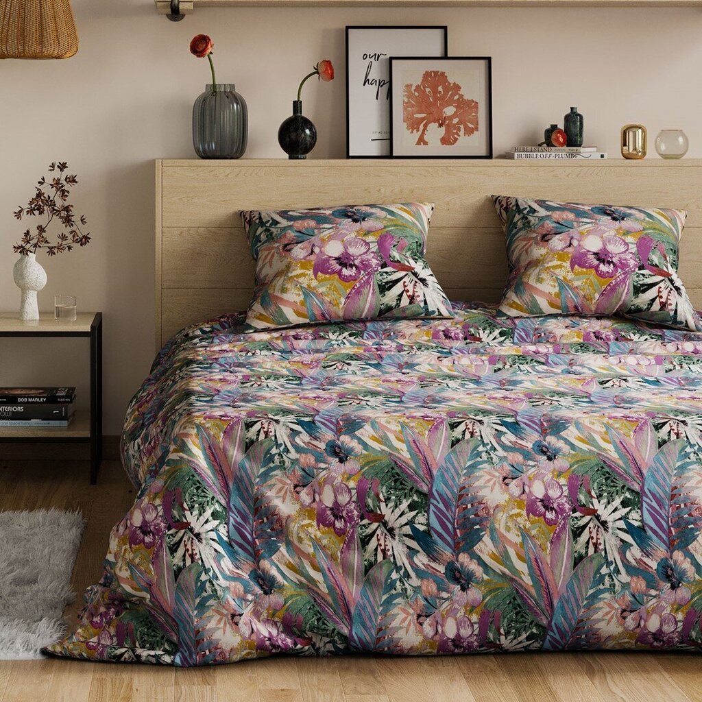 AmeliaHome gultas veļas komplekts Averi Hawaii, 160x200, 3 daļas cena un informācija | Gultas veļas komplekti | 220.lv