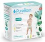 PureBorn ekoloģiskas uzvelkamās autiņbiksītes S5 (12-17kg), 40 gab. cena un informācija | Autiņbiksītes | 220.lv