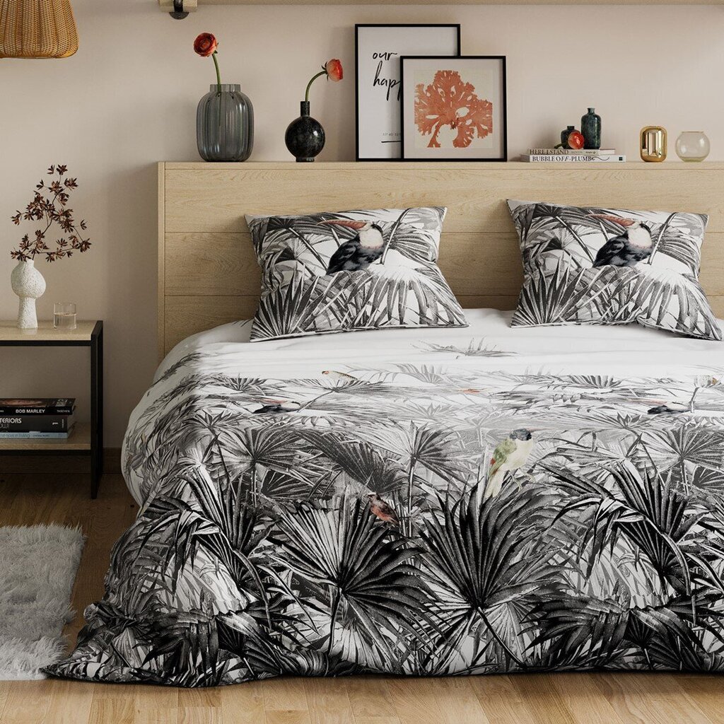 AmeliaHome gultas veļas komplekts Averi Toucan, 160x200, 3 daļas cena un informācija | Gultas veļas komplekti | 220.lv