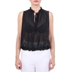 Blūze sievietēm - V 1969 Italia Womens Top CHICCA Black, melna цена и информация | Женские блузки, рубашки | 220.lv