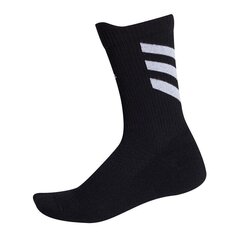 Zeķes vīriešiem Adidas Alphaskin Crew M FS9767, melnas цена и информация | Мужские носки | 220.lv