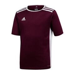 T-krekls zēniem Adidas Entrada 18 Jr CE9564, sarkans цена и информация | Рубашки для мальчиков | 220.lv