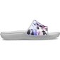 Sieviešu pludmales čības Crocs Classic Crocs Tie Dye Mania Slide W 206481 97K, 53570 cena un informācija | Peldēšanas apavi | 220.lv