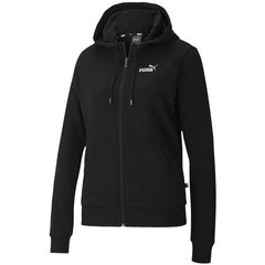 Džemperis sievietēm Puma ESS + Metallic Full-Zip W 583650 01 (67272), melns цена и информация | Женские толстовки | 220.lv