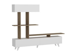 Комплект мебели для гостиной Kalune Design 745(VI), белый/коричневый цена и информация | Секции | 220.lv