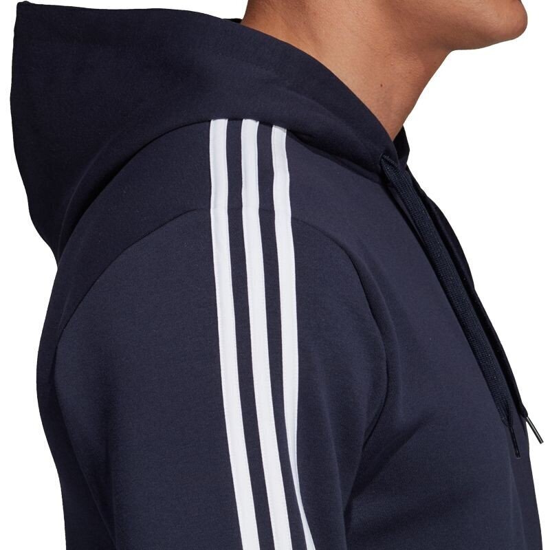 Džemperis vīriešiem Adidas Essentials 3 Stripes FZ Fleece DU0475 cena un informācija | Vīriešu jakas | 220.lv