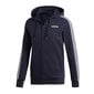 Džemperis vīriešiem Adidas Essentials 3 Stripes FZ Fleece DU0475 cena un informācija | Vīriešu jakas | 220.lv