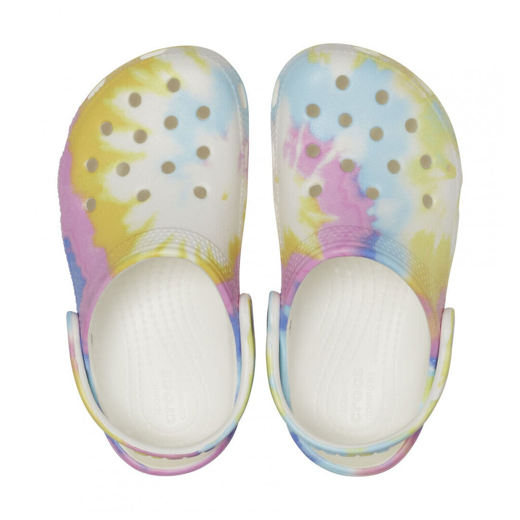 Crocs™ Classic Tie Dye Graphic Clog Kid's cena un informācija | Gumijas klogi bērniem | 220.lv