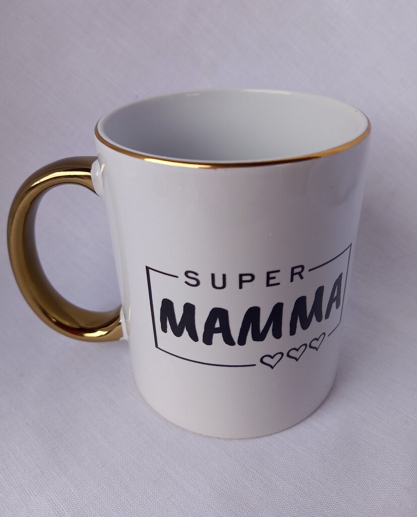 Krūze "Super mamma" cena un informācija | Oriģinālas krūzes | 220.lv