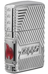 ZIPPO šķiltavas 29672 Armor™ Bolts Design цена и информация | Зажигалки и аксессуары | 220.lv