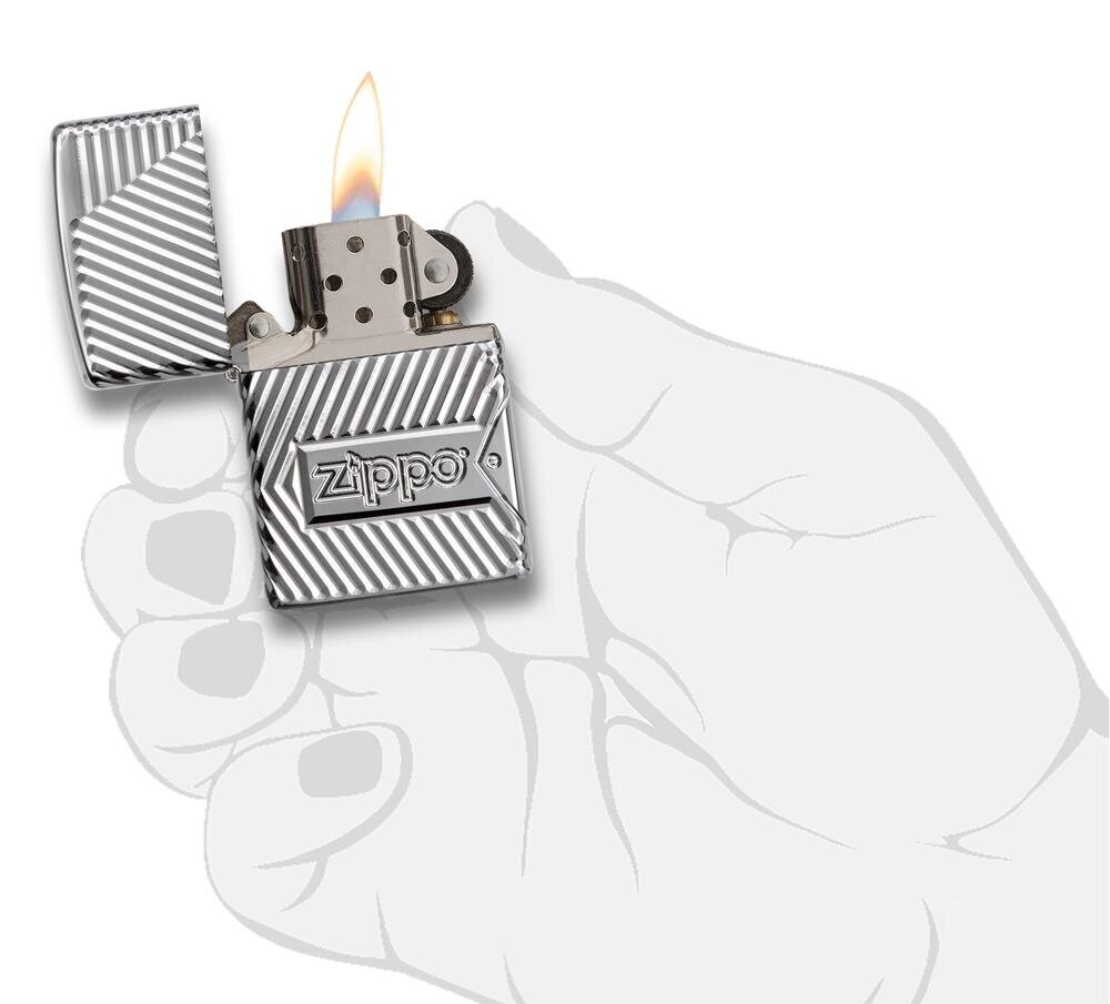 ZIPPO šķiltavas 29672 Armor™ Bolts Design cena un informācija | Šķiltavas un aksesuāri | 220.lv