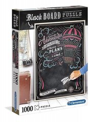 Головоломка Clementoni Black Board Travel, 1000 д. цена и информация | Пазлы | 220.lv