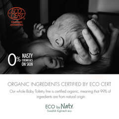 Ķermeņa mazgāšanas līdzeklis zīdaiņiem Eco by Naty, 200 ml цена и информация | Косметика для мам и детей | 220.lv