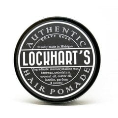 Помада для укладки Lockhart's Authentic Heavy Hold Hair Pomade сильной фиксации, 113 гр цена и информация | Средства для укладки волос | 220.lv