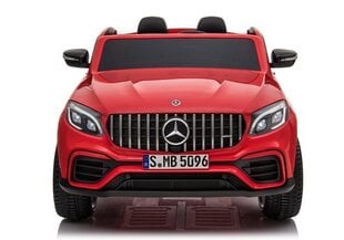 Elektromobilis bērniem Mercedes GLC 63S, sarkans lakots cena un informācija | Bērnu elektroauto | 220.lv