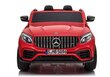 Elektromobilis bērniem Mercedes GLC 63S, sarkans lakots цена и информация | Bērnu elektroauto | 220.lv