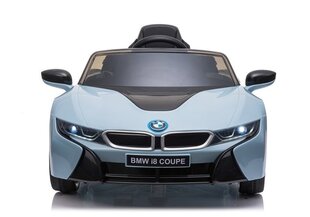 Vienvietīgs bērnu elektromobilis BMW I8 JE1001, zils cena un informācija | Bērnu elektroauto | 220.lv