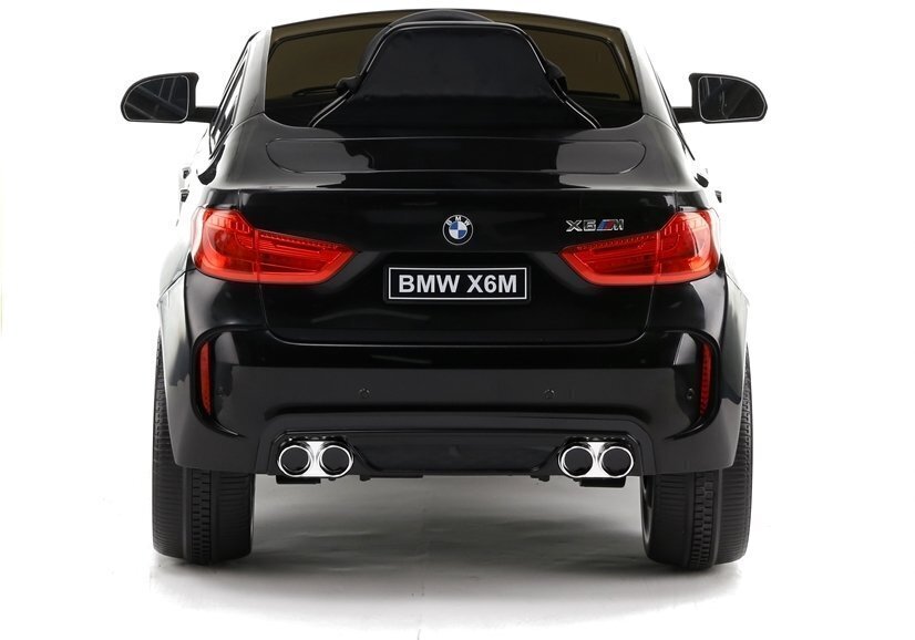 Elektromobilis bērniem BMW X6, melns цена и информация | Bērnu elektroauto | 220.lv